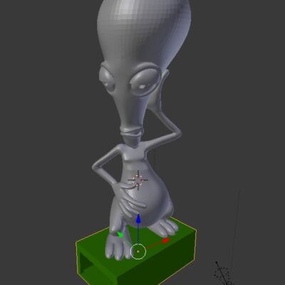 Roger the Alien custom e-nail on Top of PID