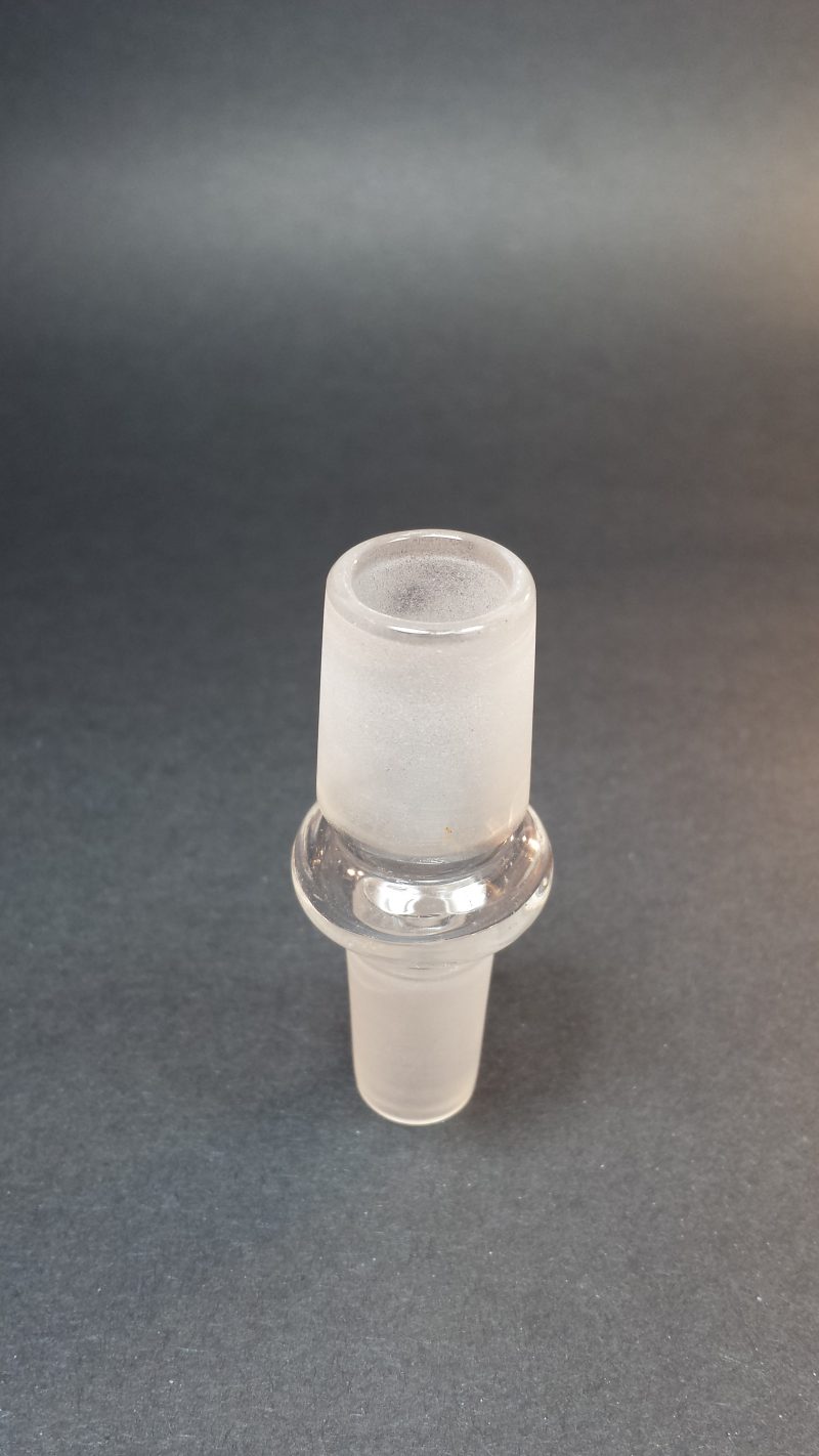 Glass Adapter Fitting - 14mm Male to 18mm Male