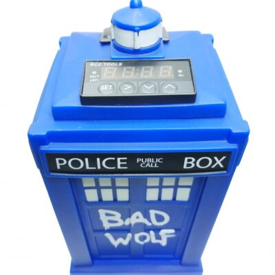 Dr. Who e-nail: Bad Wolf - top view