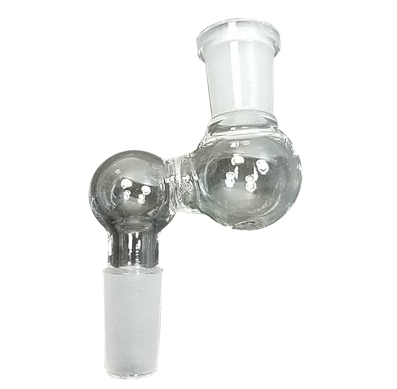 14mm male to 14mm female glass adapter
