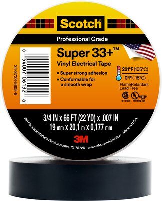 Super 33+ electrical tape for DIY enail repair